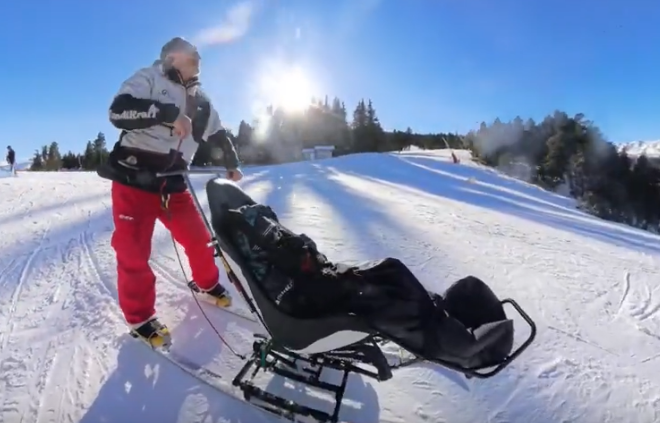 Handiski : Amaury malade, mais une descente inoubliable ! ⛷️💜